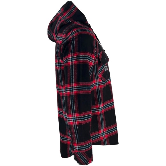 Howitzer Style Men's Button Down Flannel Tactics Military Grunt MFG - Picture 10 of 12